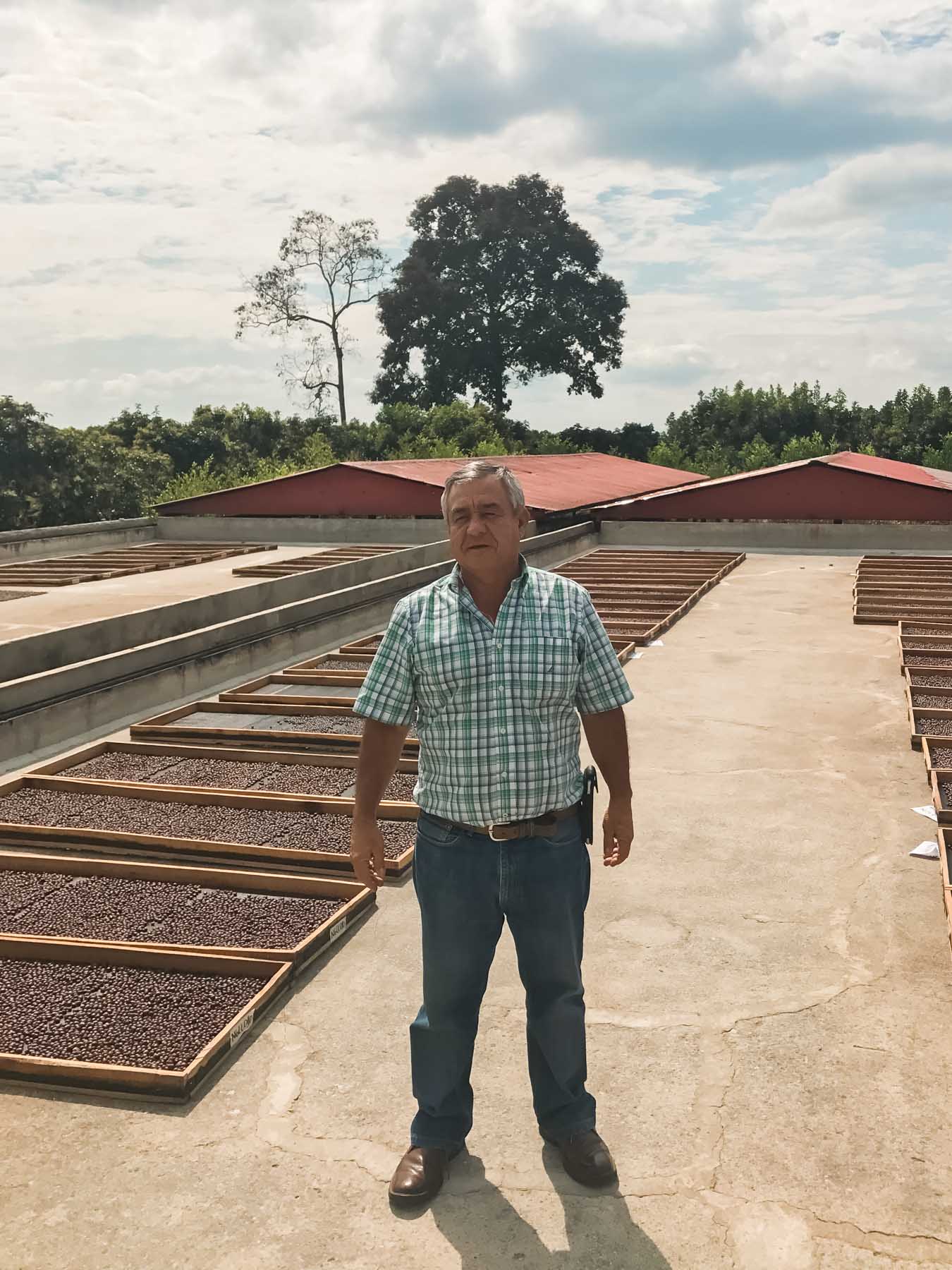 Jairo Arcila coffee processing